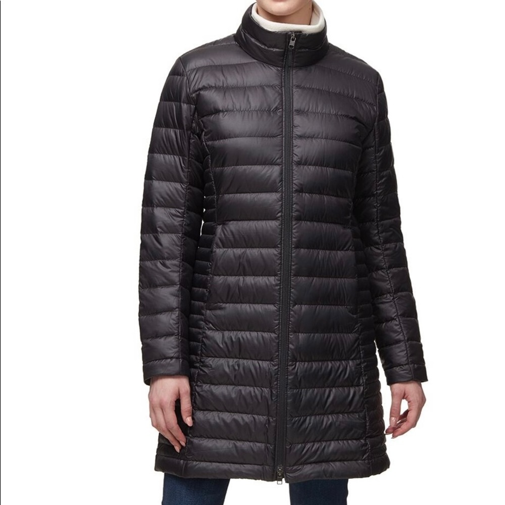Patagonia Fiona Black Down Coat